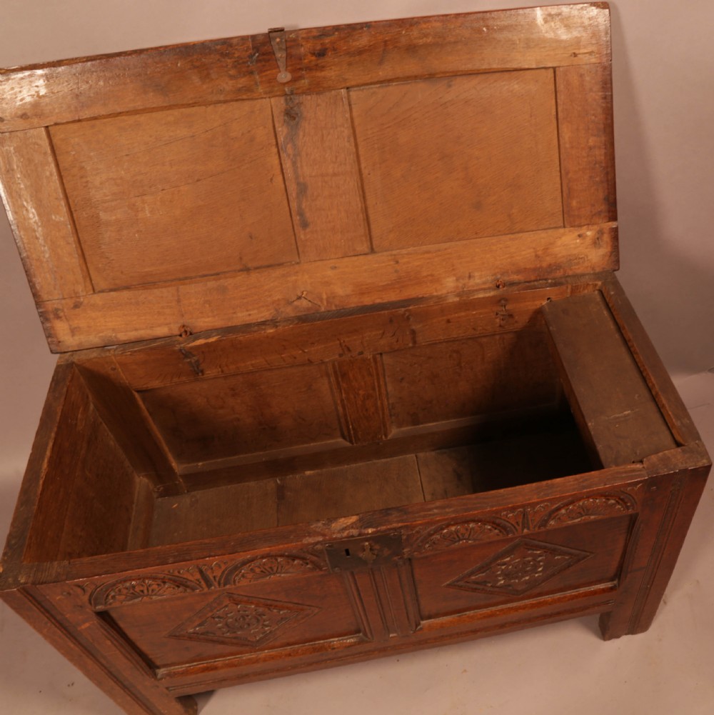 A 17th century Oak Coffer  View VI