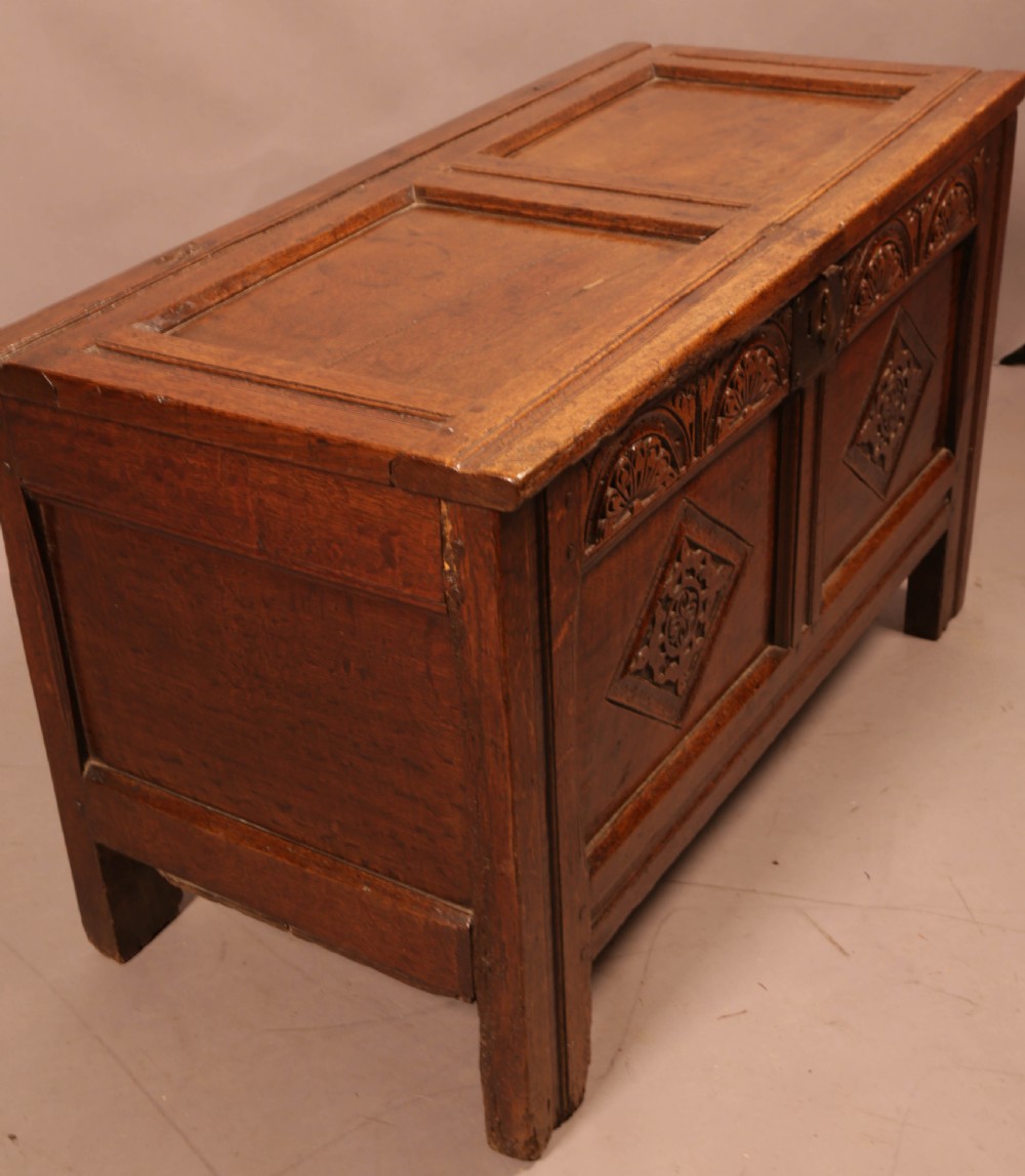 A 17th century Oak Coffer  View VIII