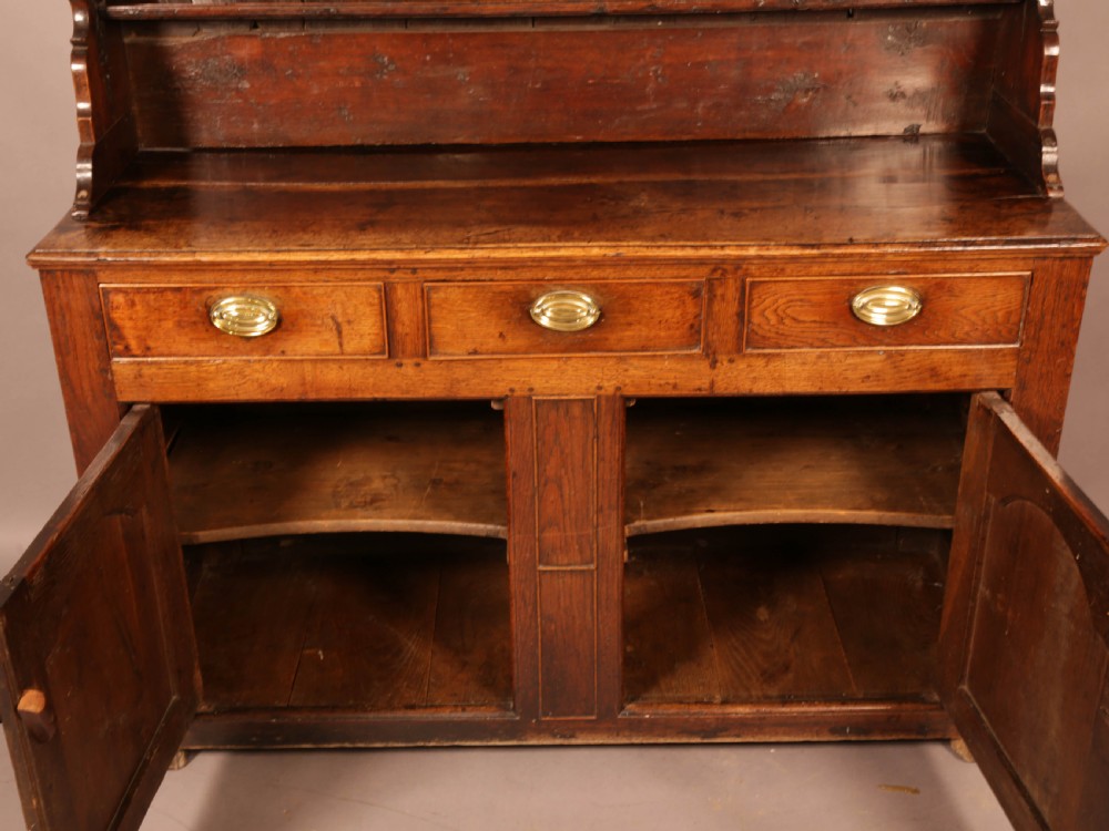 A George II Oak Dresser View V