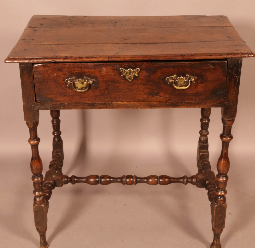 A 17th century Side Table in Oak