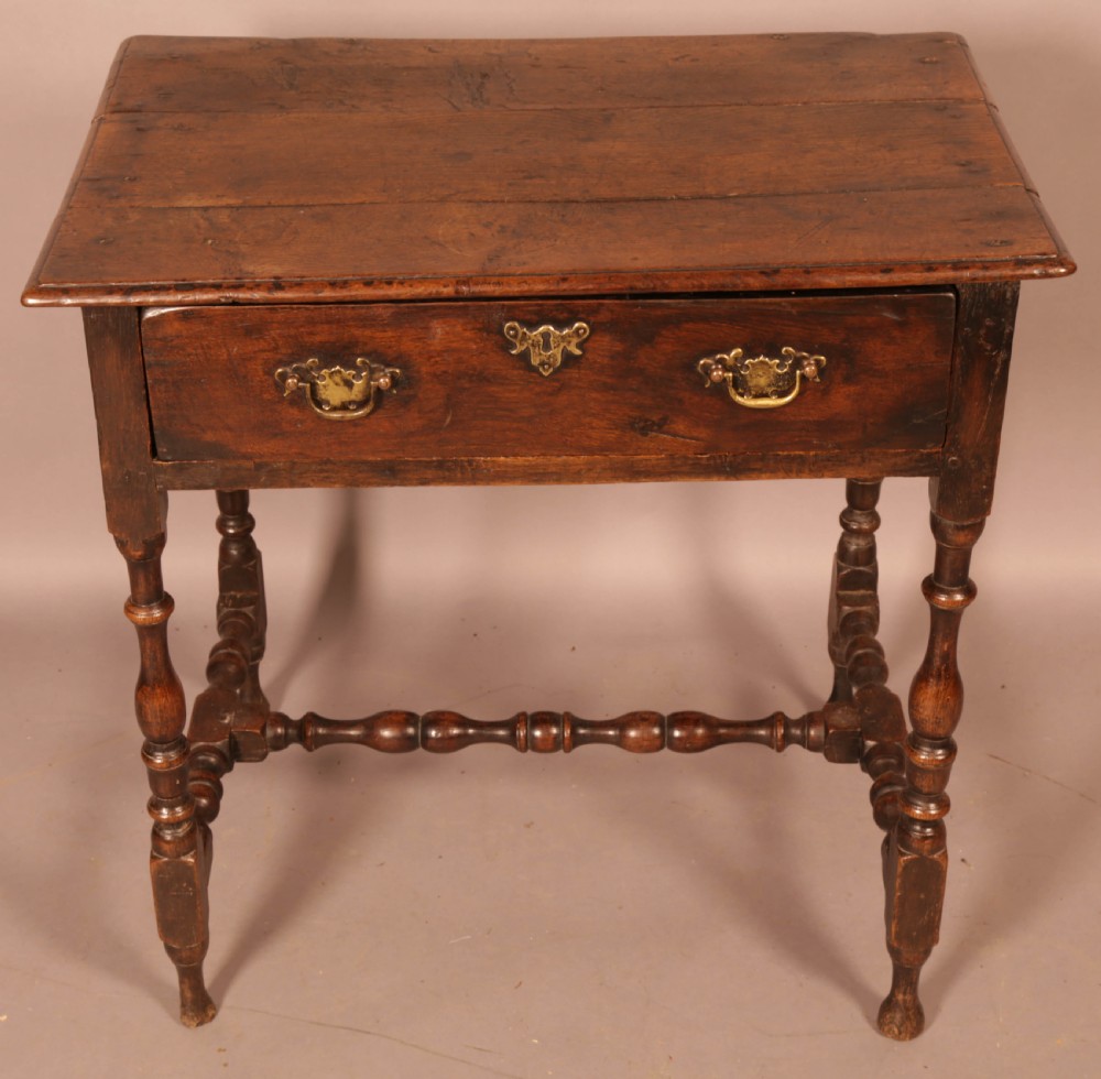A 17th century Side Table in Oak View II