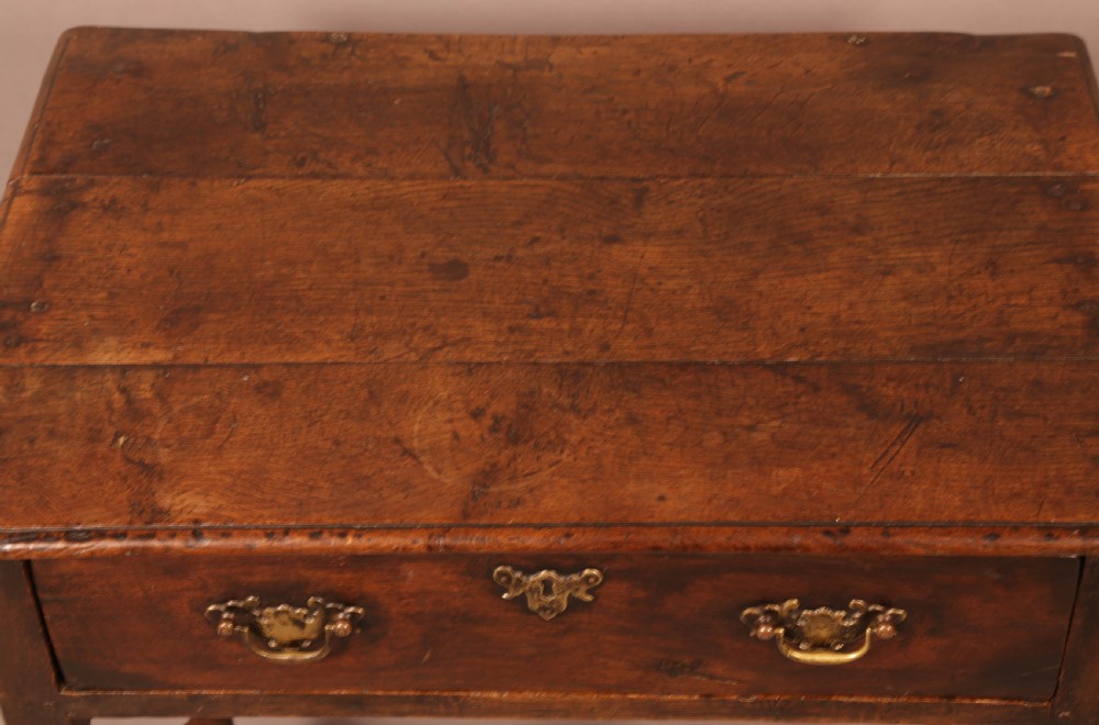 A 17th century Side Table in Oak View V