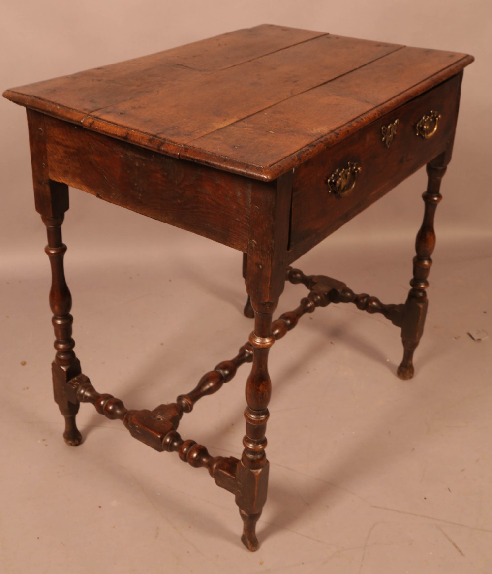A 17th century Side Table in Oak View VIII