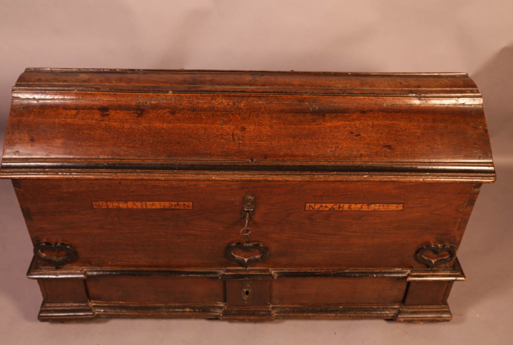 18th century Marriage Coffer View II