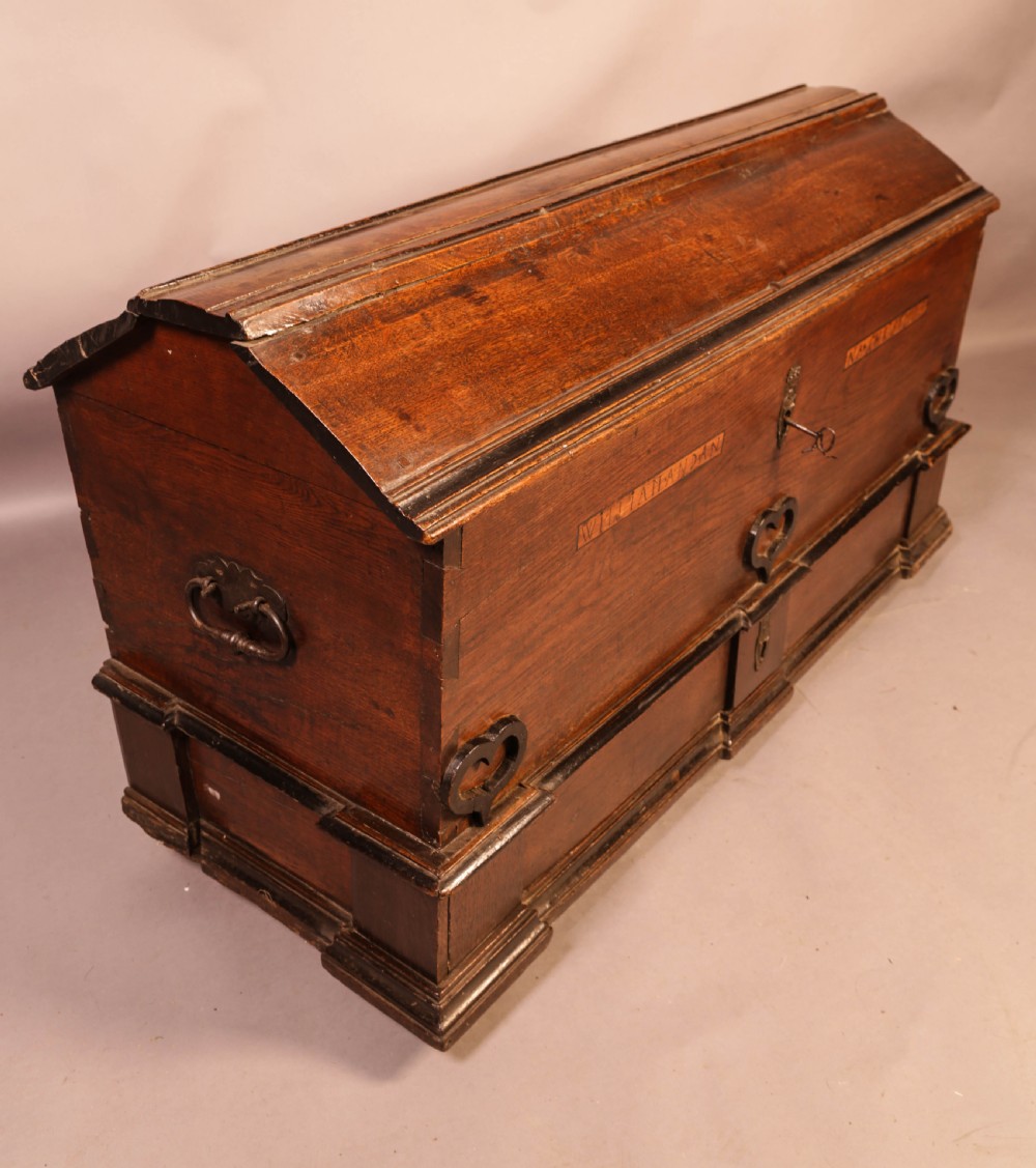 18th century Marriage Coffer View III