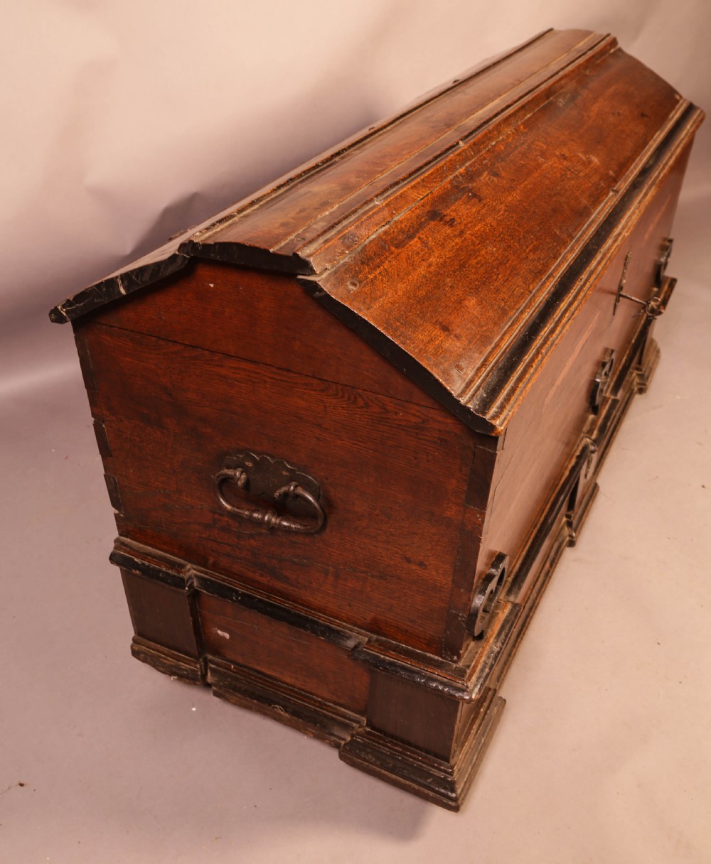 18th century Marriage Coffer View V