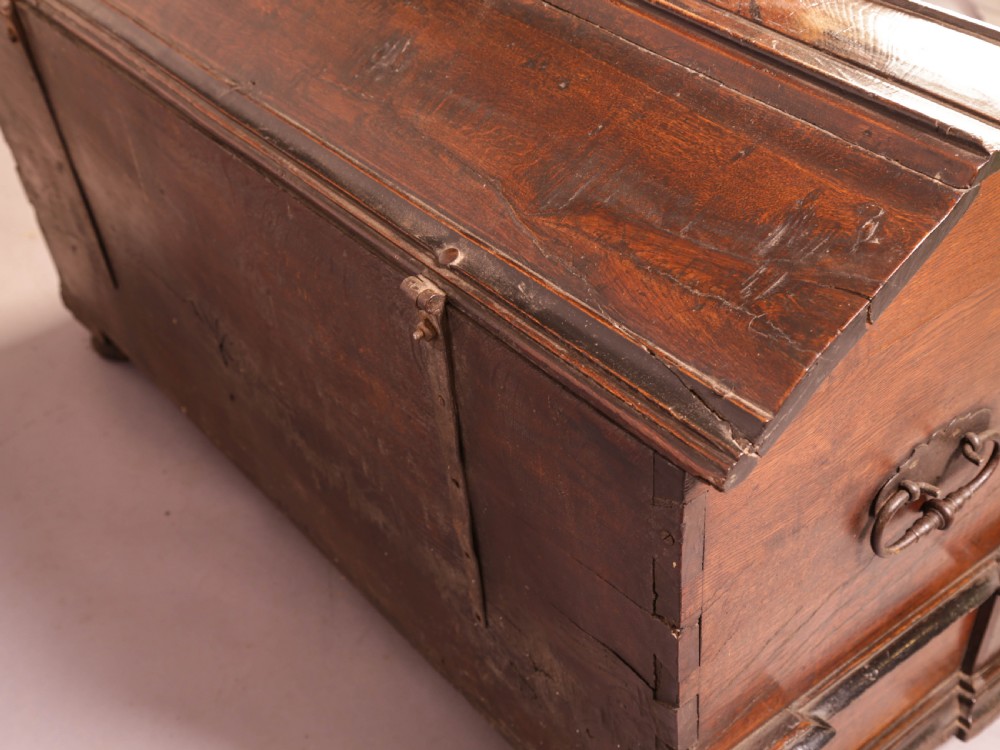 18th century Marriage Coffer View VI