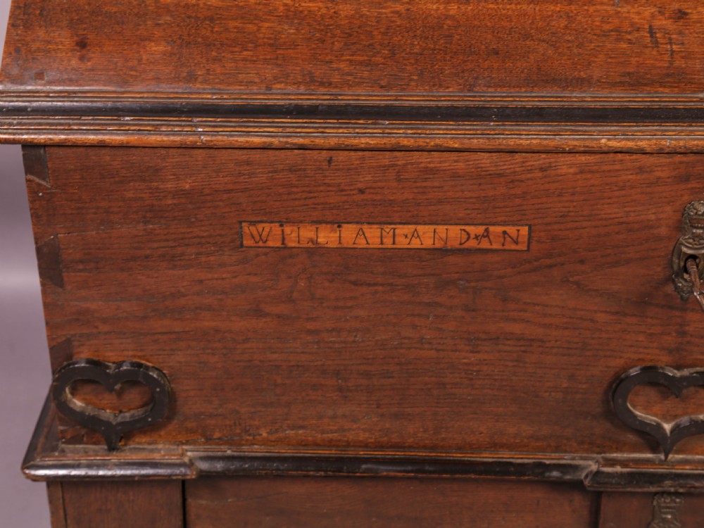 18th century Marriage Coffer View XII