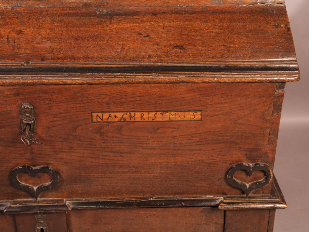 18th century Marriage Coffer View XIII