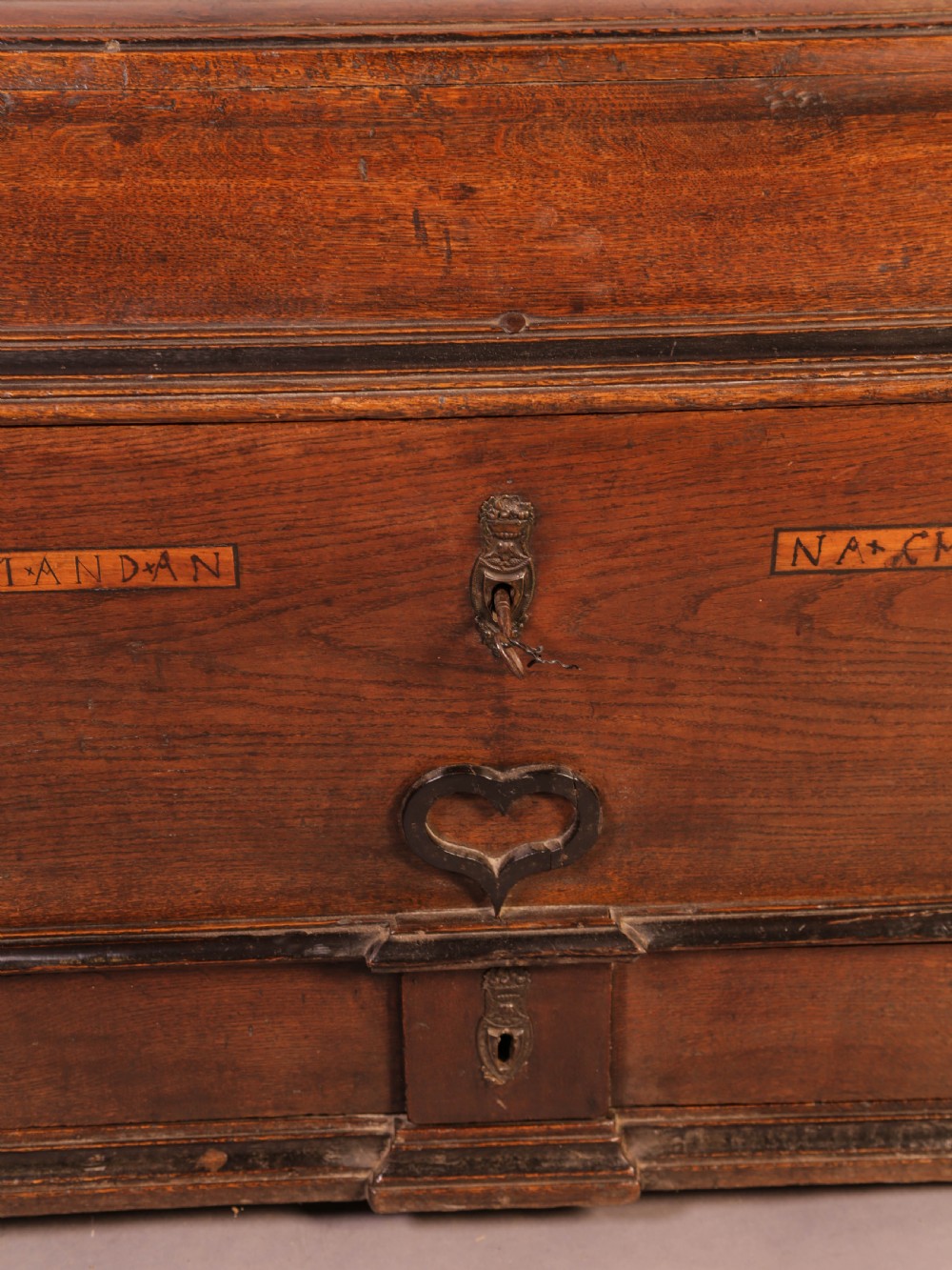 18th century Marriage Coffer View XIV