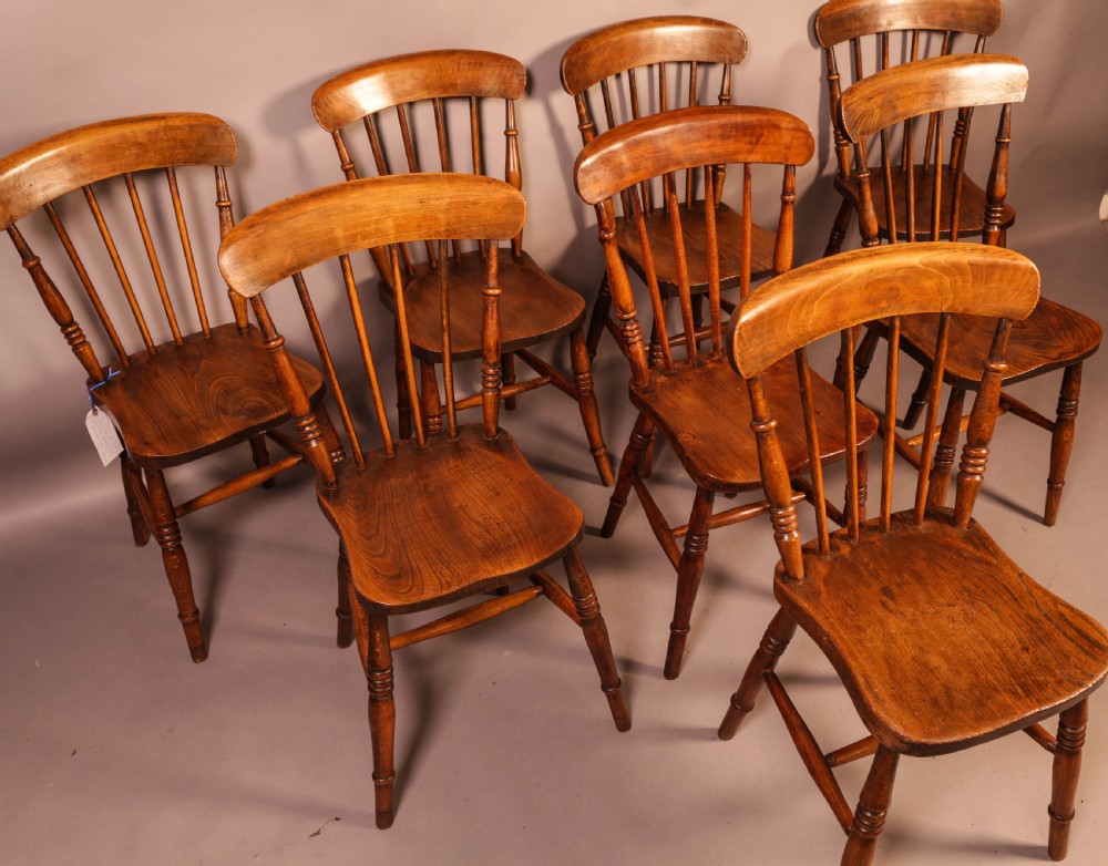 A Set of 8 Lincolnshire Kitchen Chairs View III