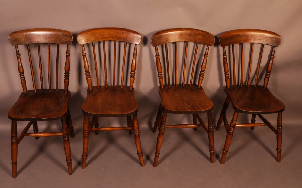 A Set of 8 Lincolnshire Kitchen Chairs View IV