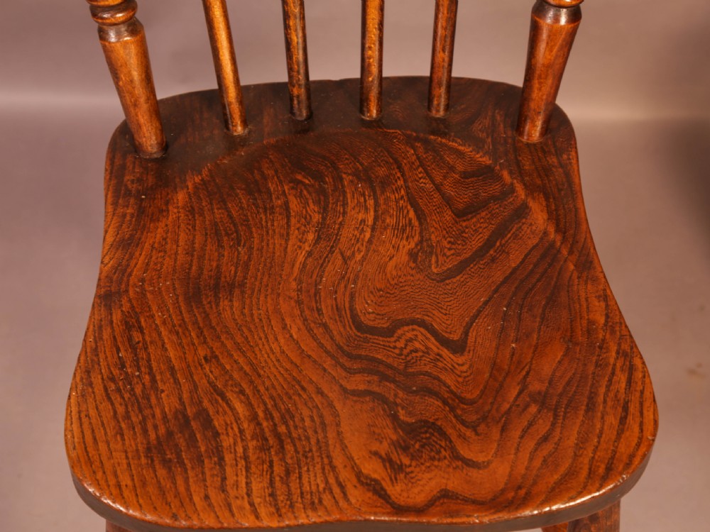 A Set of 8 Lincolnshire Kitchen Chairs View IX