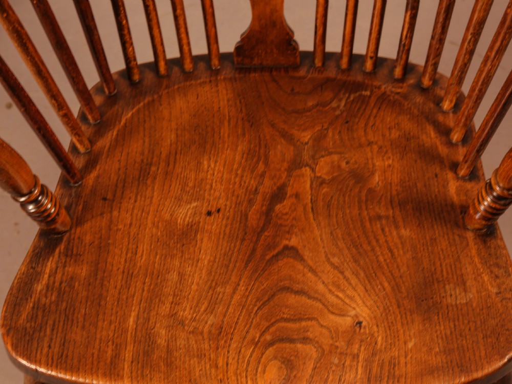 A Rare set of Kitchen Windsor Chairs c 1920 View VIII