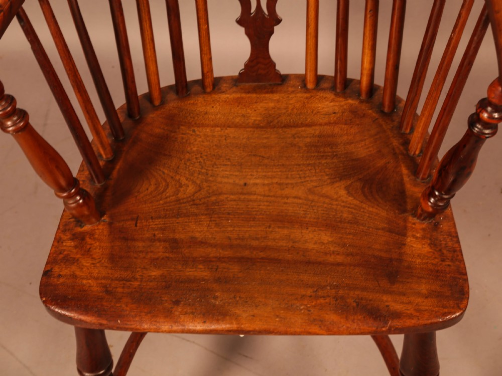 A Yew Wood High Windsor Chair Rockley Maker View VIII