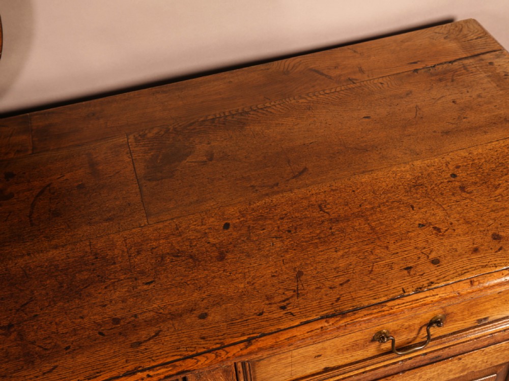 Superb Georgian Oak Serving Dresser Large View XIV