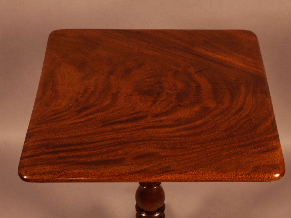 A Georgian Mahogany Tripod Table View II
