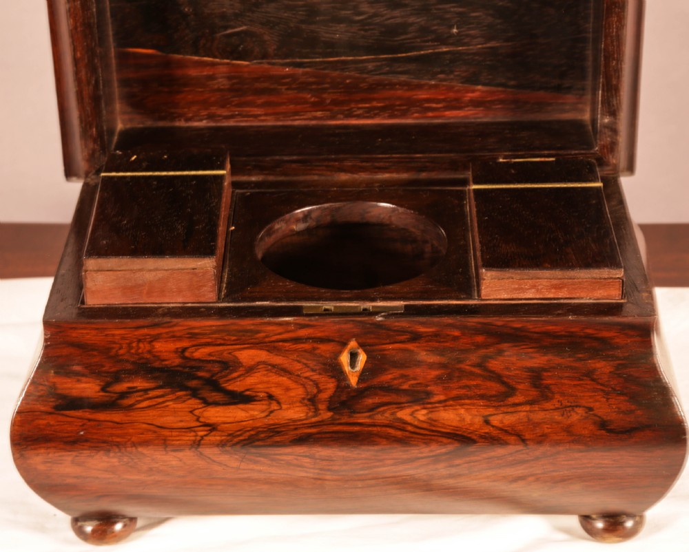 A William IV Tea Caddy in Rosewood View V