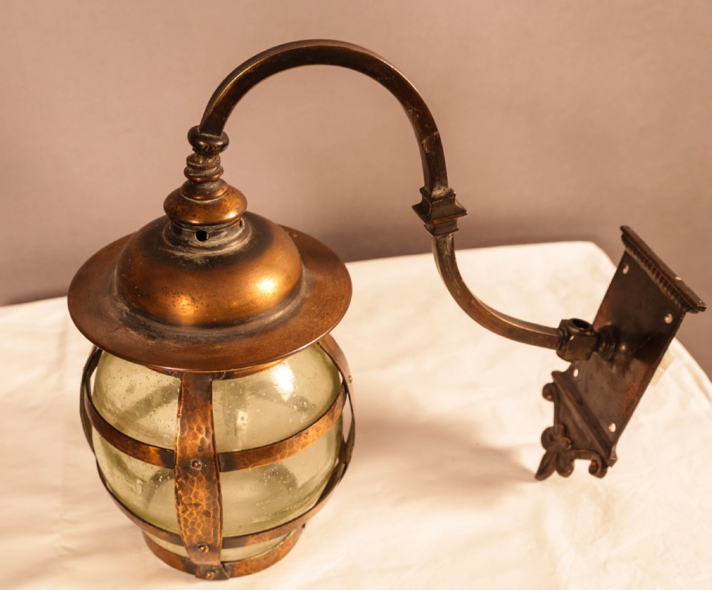 A Pair of Arts and Crafts Wall Lights View III