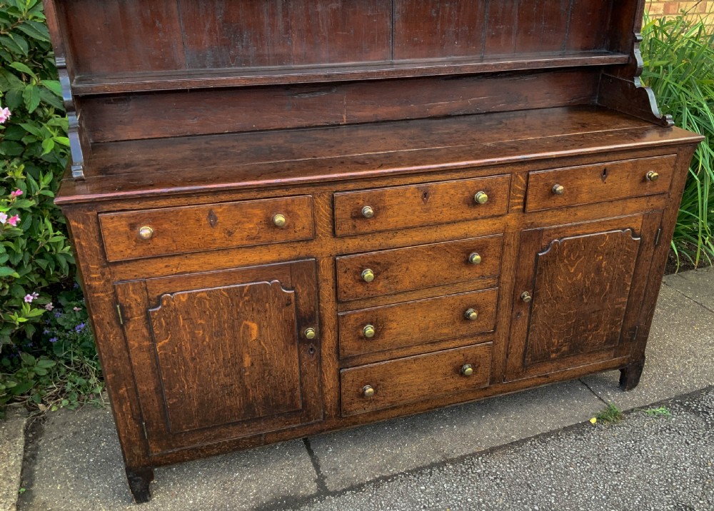 A Georgian Welsh Dresser in Oak great colour View IV