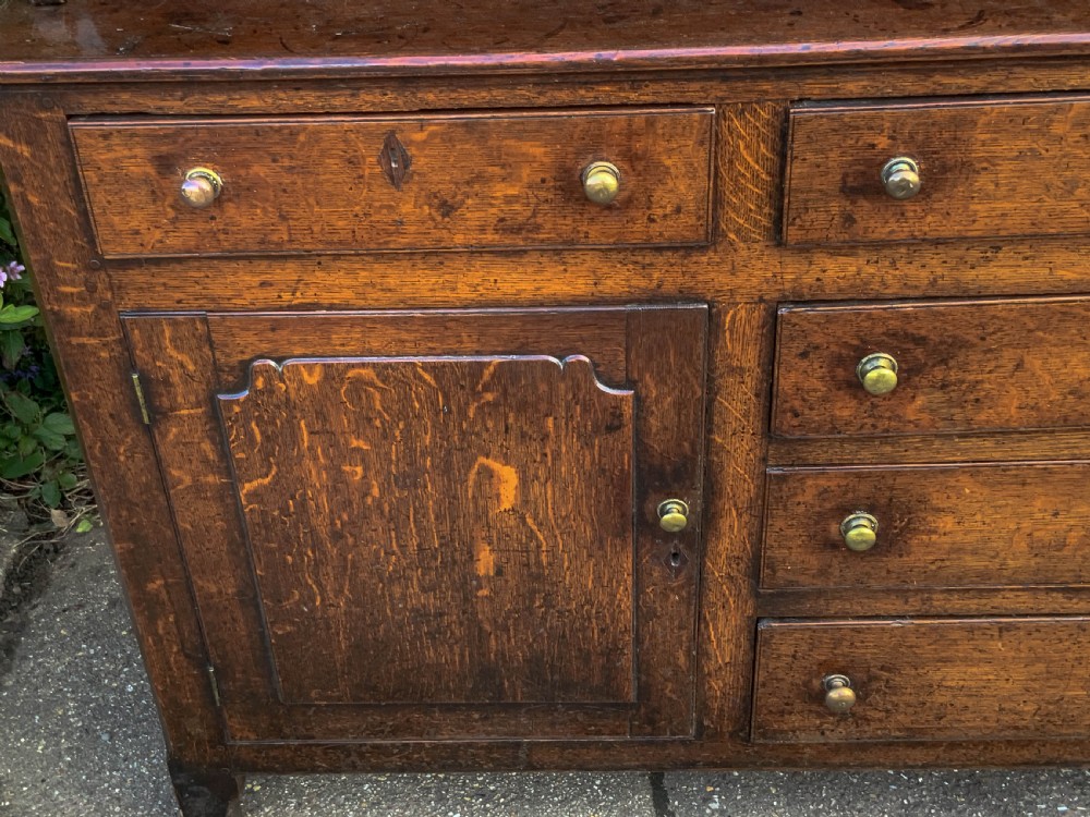 A Georgian Welsh Dresser in Oak great colour View VI