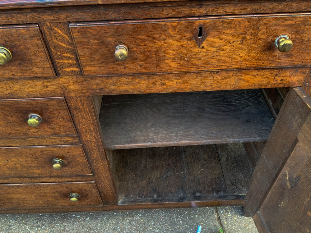 A Georgian Welsh Dresser in Oak great colour View VII