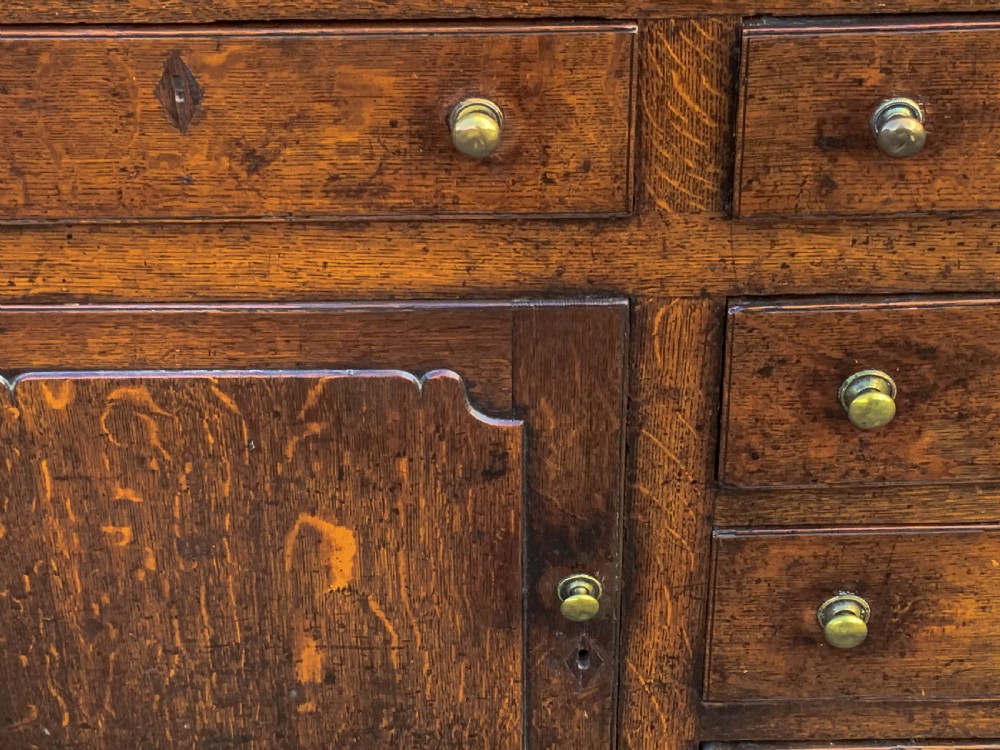 A Georgian Welsh Dresser in Oak great colour View VIII