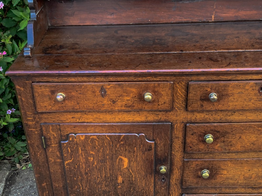 A Georgian Welsh Dresser in Oak great colour View XI