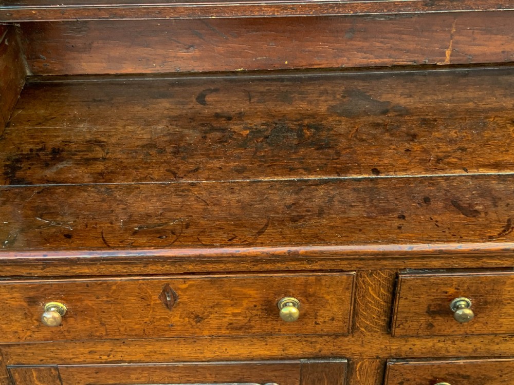A Georgian Welsh Dresser in Oak great colour View XII