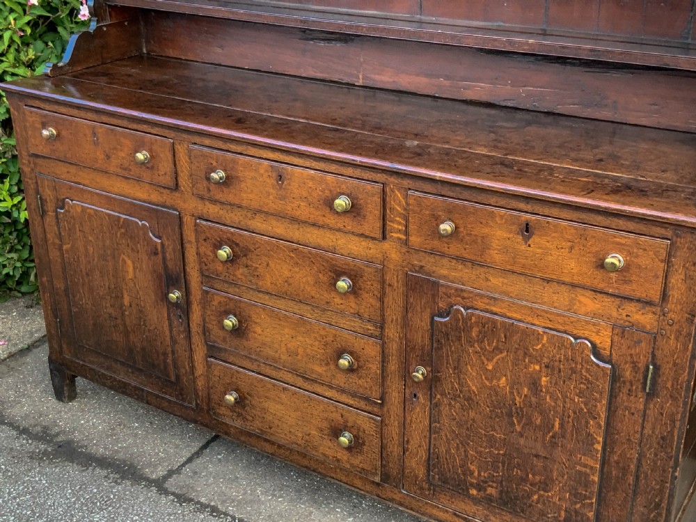 A Georgian Welsh Dresser in Oak great colour View XIII