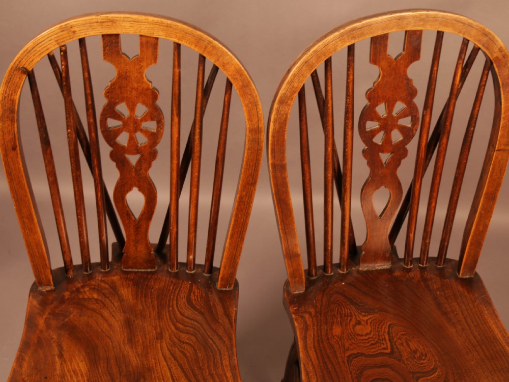 A set of 6 Kitchen Chairs c 1920 View VI