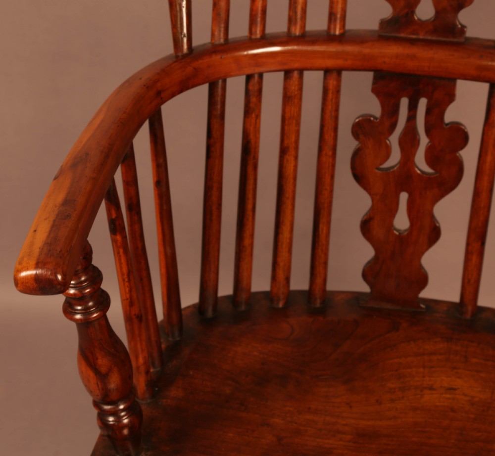 A Yew Wood High Windsor Chair Benjamin Gilling View VI