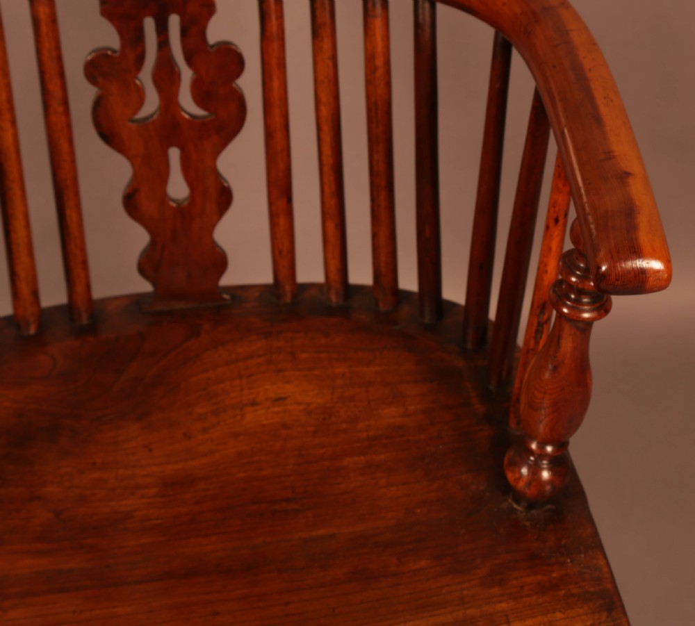 A Yew Wood High Windsor Chair Benjamin Gilling View VII