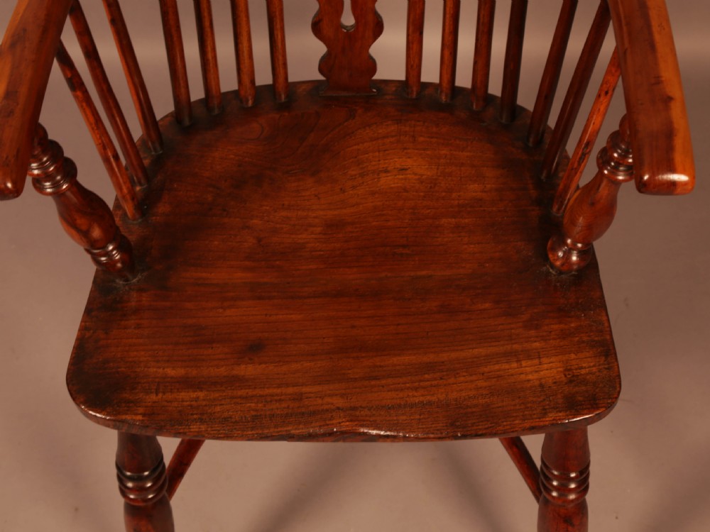 A Yew Wood High Windsor Chair Benjamin Gilling View IX