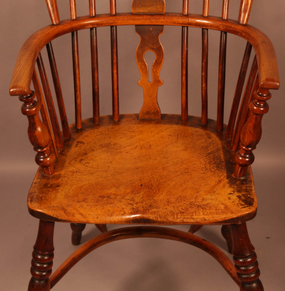 A Set of 3 low Back Windsor Chairs View VII