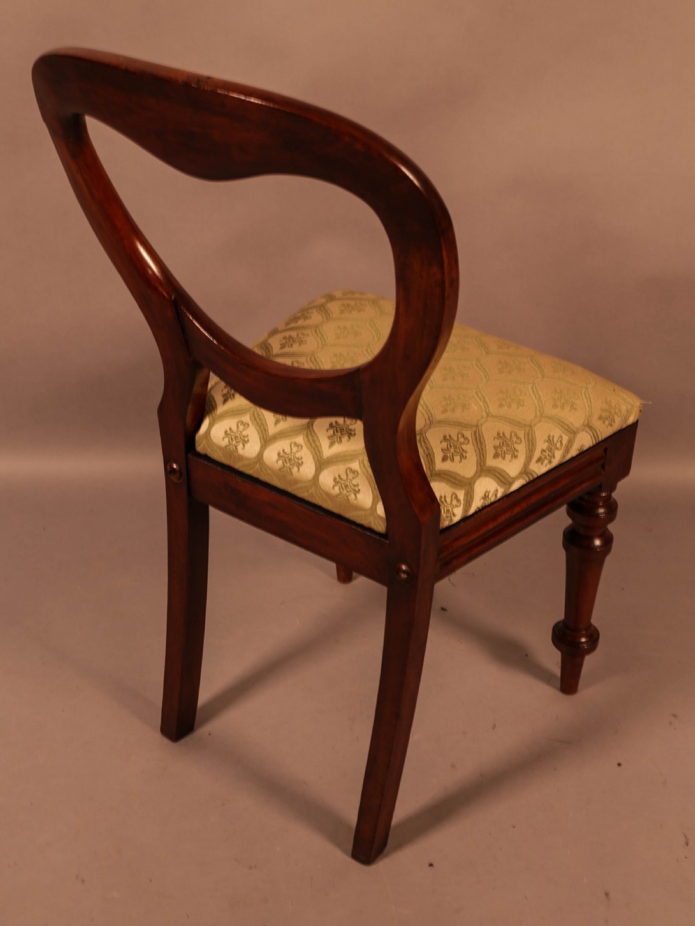 A Quality Set of 12 Victorian Balloon Back Dining Chairs View VIII