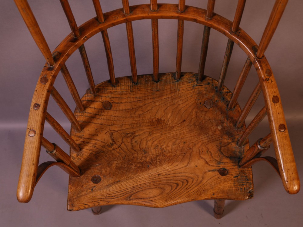 An 18th century Stick Back Windsor Chair View XI