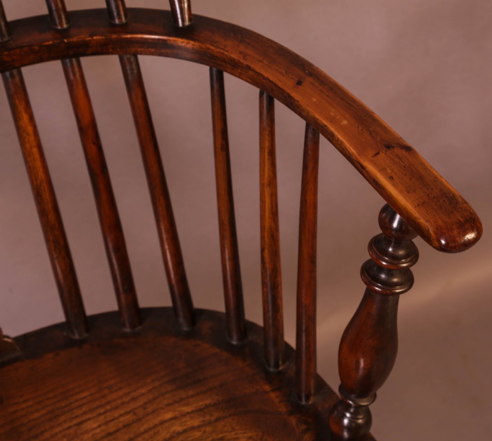 A Yew Wood Windsor Chair Rockley Maker View VII