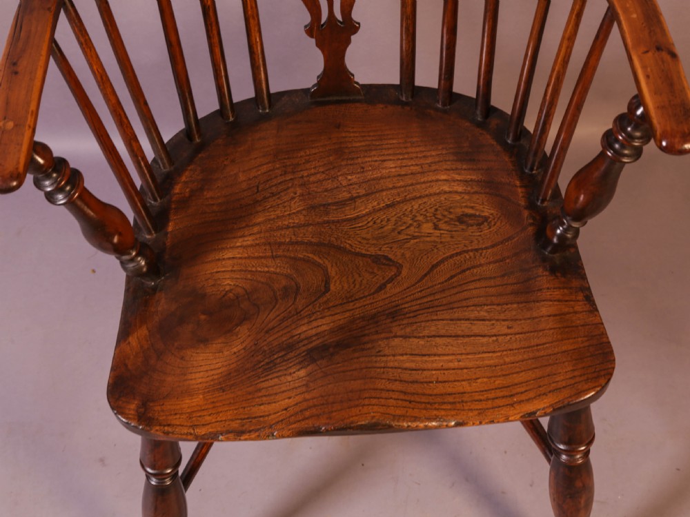 A Yew Wood Windsor Chair Rockley Maker View VIII