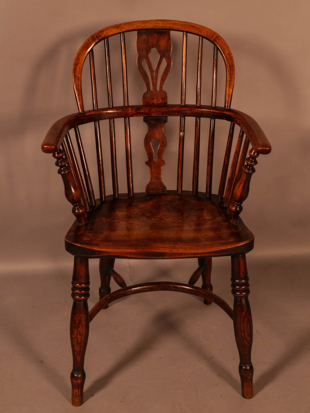 Low Windsor Chair stamped Fred Walker View II