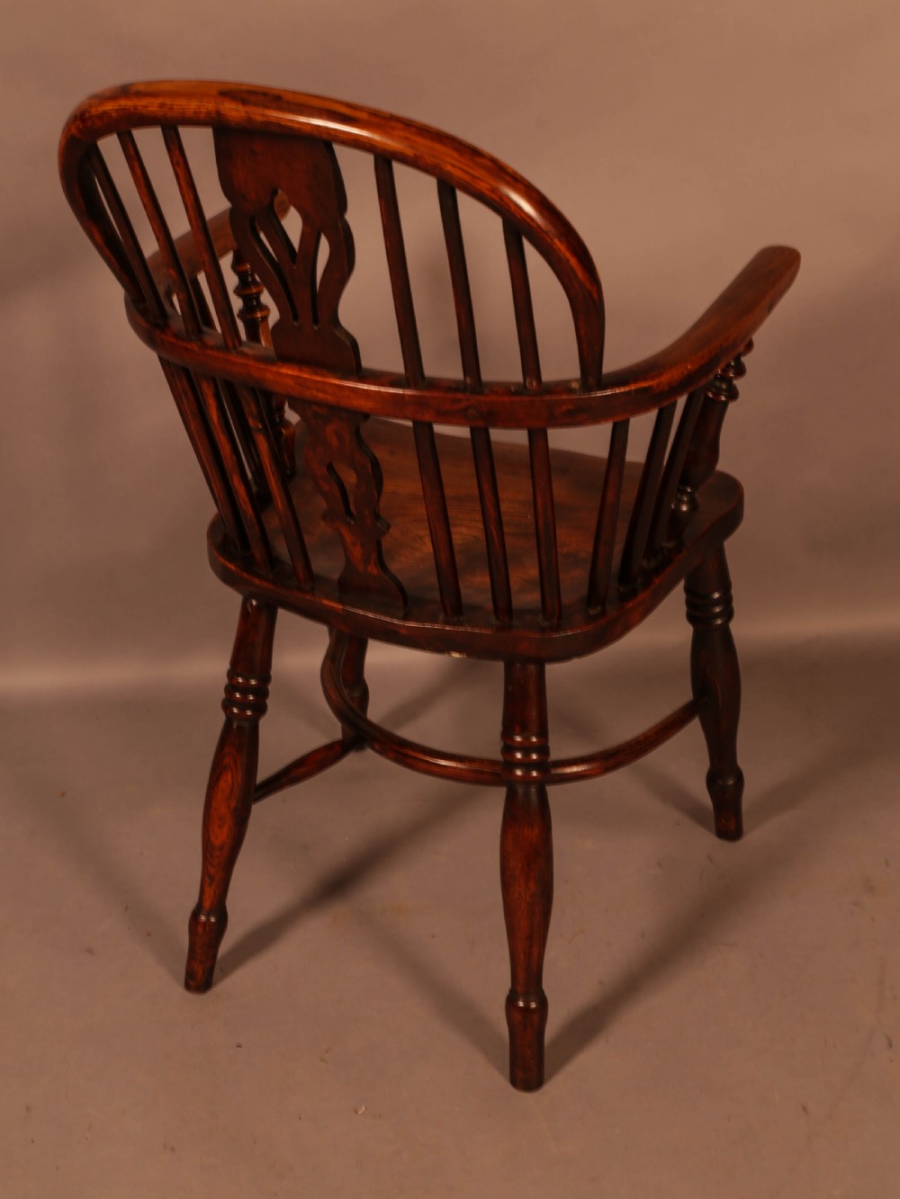 Low Windsor Chair stamped Fred Walker View III