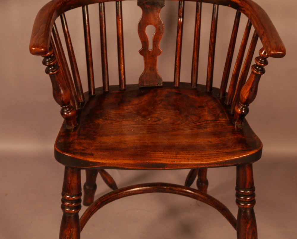 Low Windsor Chair stamped Fred Walker View V