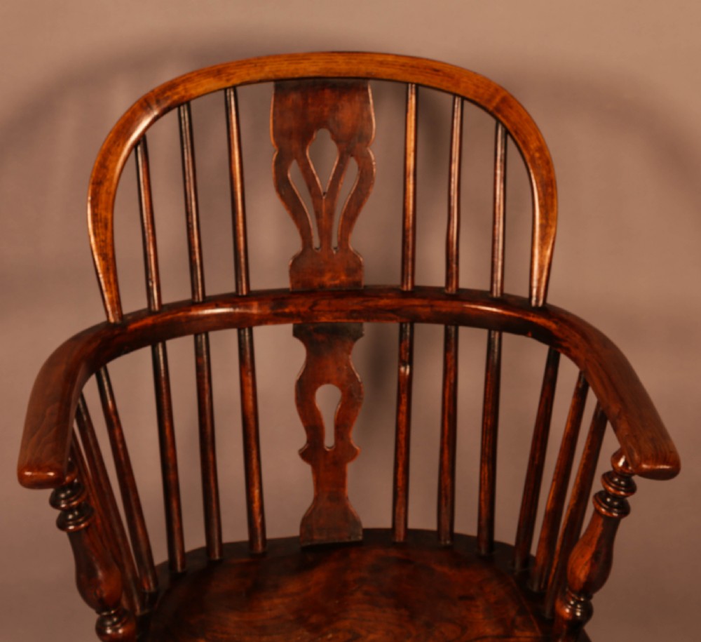 Low Windsor Chair stamped Fred Walker View VI