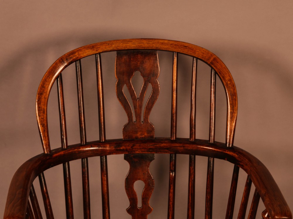 Low Windsor Chair stamped Fred Walker View VII