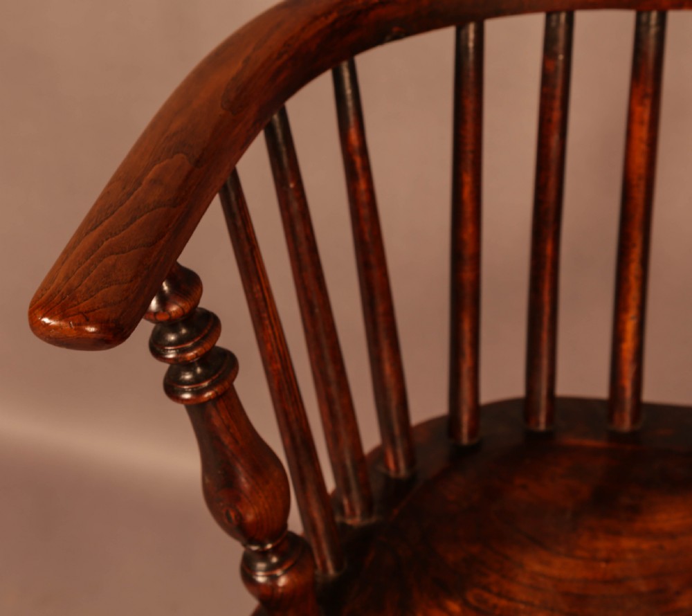 Low Windsor Chair stamped Fred Walker View VIII