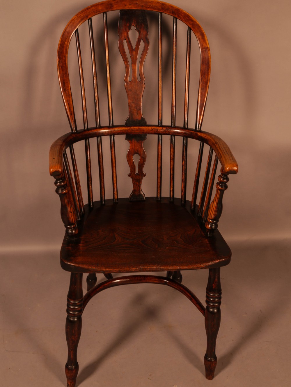 A High Back Windsor Chair Ash and Elm Rockley Maker View II