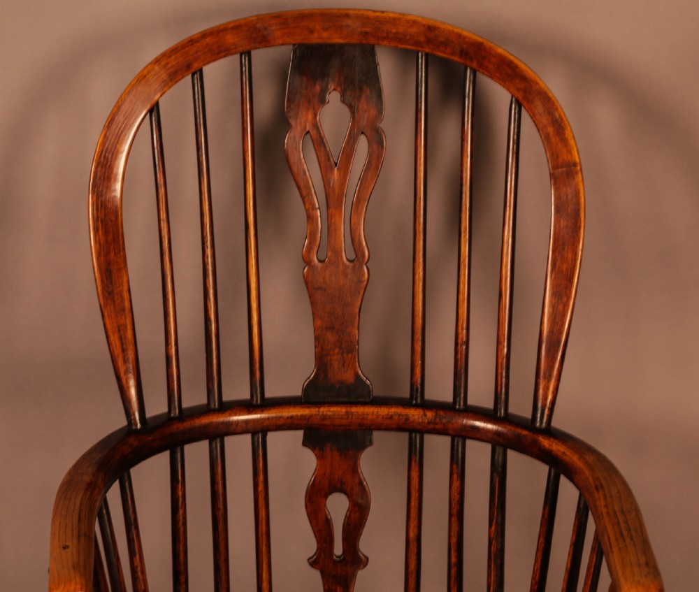 A High Back Windsor Chair Ash and Elm Rockley Maker View VI