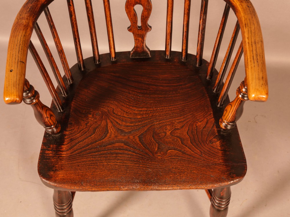 A High Back Windsor Chair Ash and Elm Rockley Maker View VII