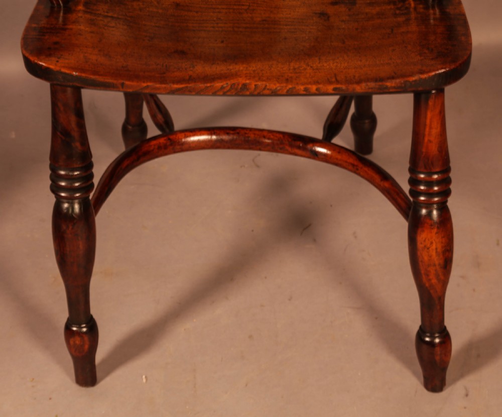 A Set of 4 Yew Tree Windsor Chairs Rockley Workshop View XVIII