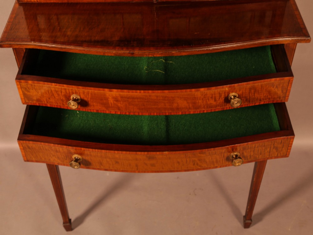 A Late Victorian Salon Cabinet Satinwood  View VII